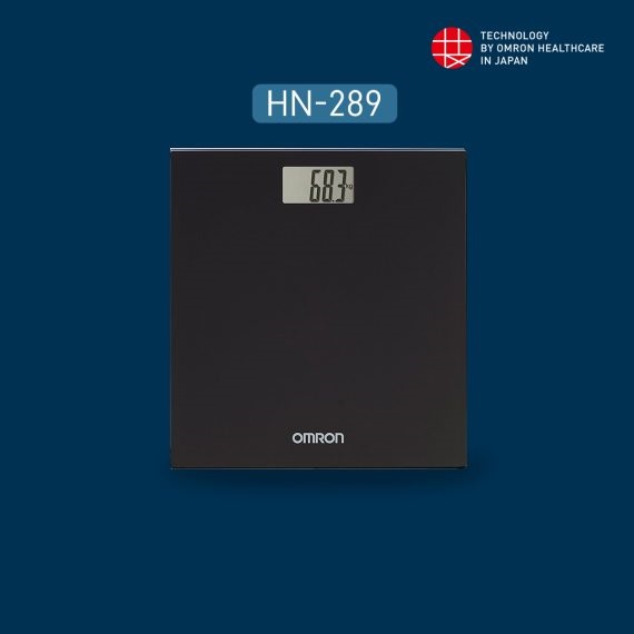 HN-289-black 2 omron weight scale (Black) HN-289-EBK